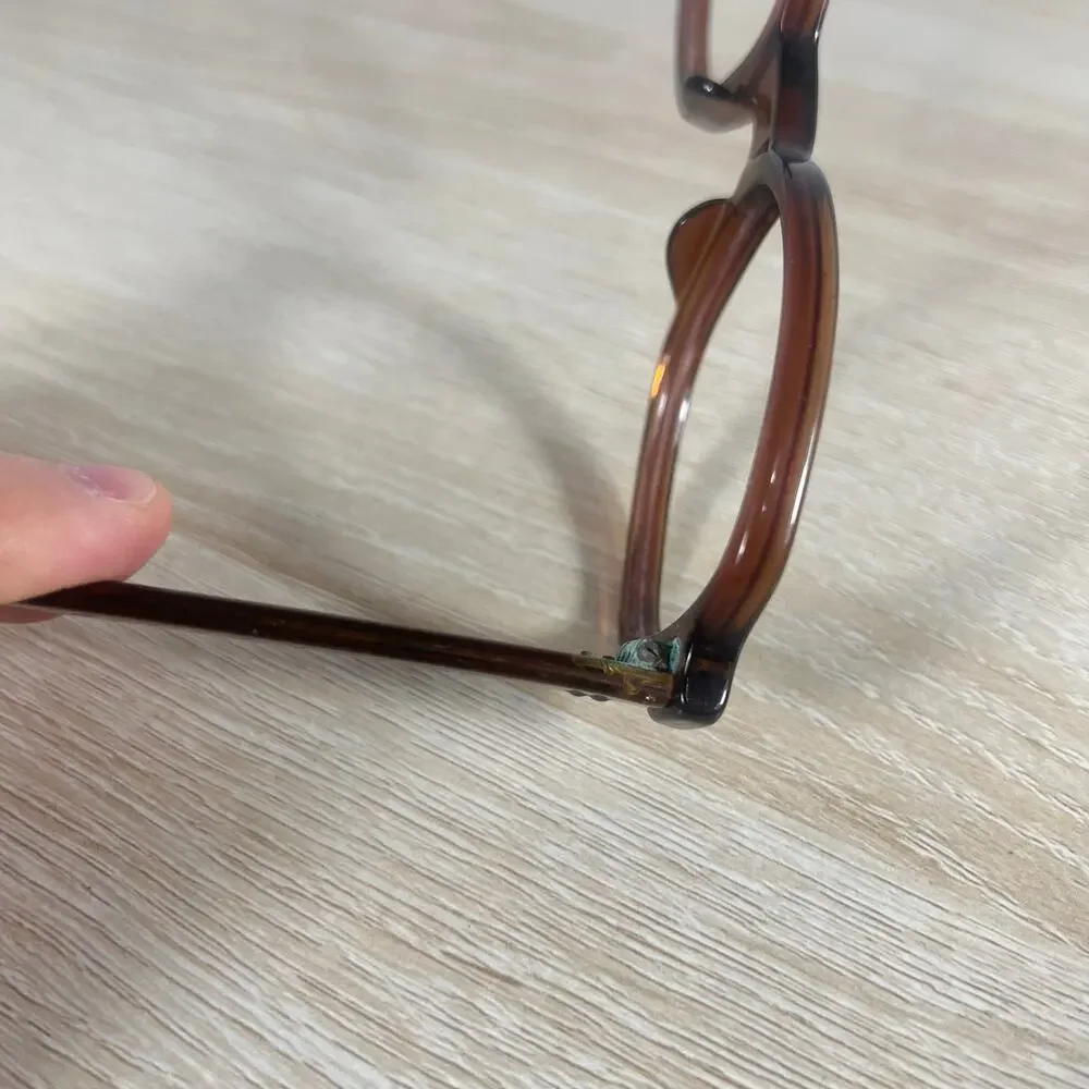 Romco 4 1/2 - 5 3/4 RO 50-22 Eyeglasses READ DESC FRAMES ONLY Brown